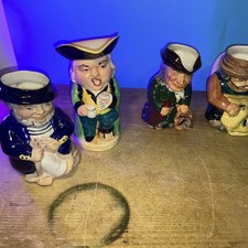 roy kirkham Toby Jugs  X3 And