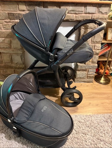 Egg pram and carry cot - and,