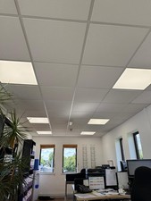 Ceiling 36W LED Panels 600x600mm Cool White for Office or Shop Ceilings