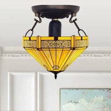 Tiffany Style 16 Inch Antique