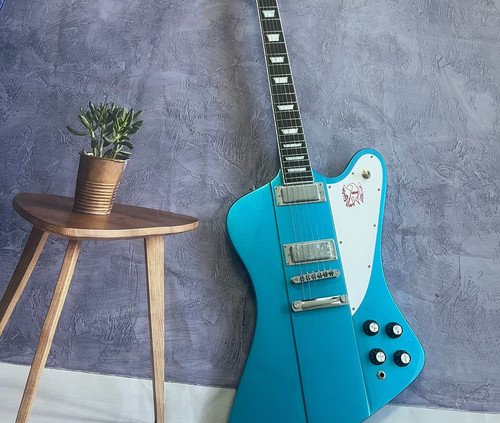 Custom blue firebird electric - custom,