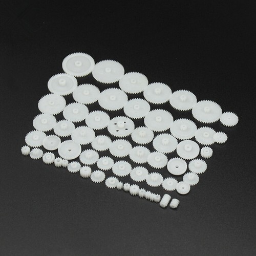 Pack diy plastic gear - 58,