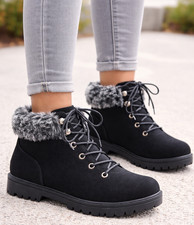 Womens Waterproof Fur Lined