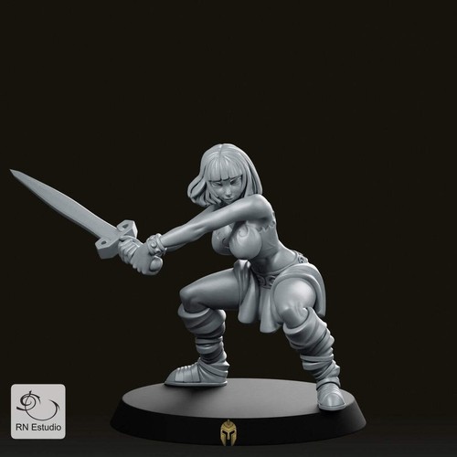 Heroquest female barbarian - heroquest,
