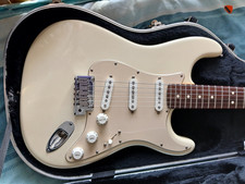 Fender American Stratocaster Standard 2003, Olympic White OHSC & case candy.