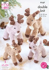 Reindeer Knitting Pattern in