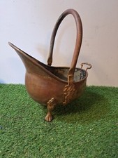 Coal Bucket Brass And Copper