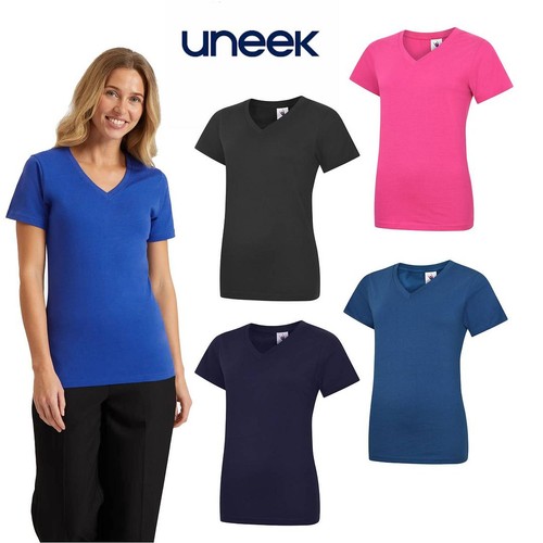 Ladies neck shirt cotton - ladies,