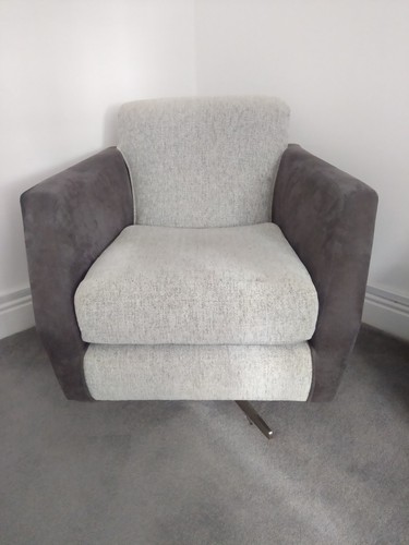 Swivel sofa chair grey - chair,