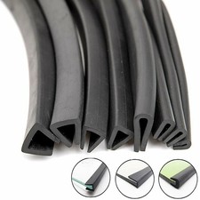 Black U-Shaped Rubber Seal