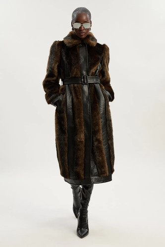 Karen millen faux fur - karen, coat