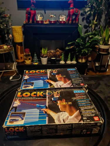 Vintage sega lock - sega, laser
