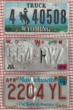 SET OF 3 rough condition