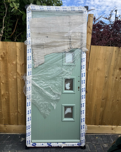 Veka upvc front entrance - front,