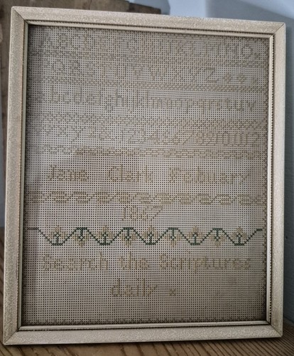 Antique victorian needlework - antique,