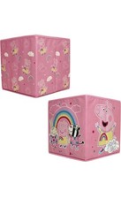 Peppa Pig Storage Cubes 2 Pack Character World Toy Storage Box Cubes 30x30x30cm