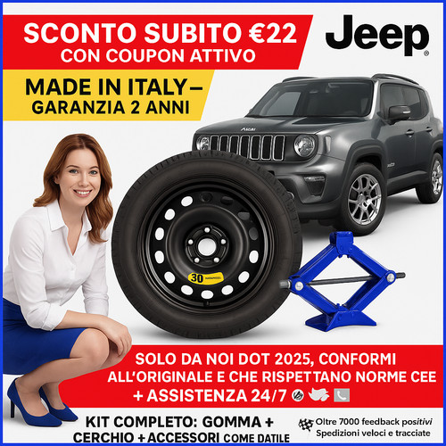 Space saver spare wheel - space,
