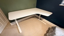 ikea BEKANT corner desk white