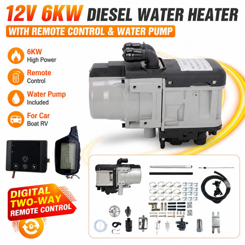 12v 6kw water diesel - 6kw,