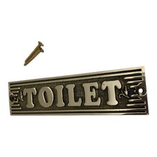 Customized classic brass signs