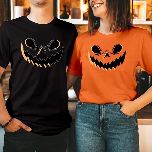Scary pumpkin face jack - scary,