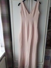 Pretty Lavish size 10 long blush pink special occasion dress
