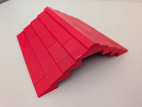 Lego roof red - -, tiles