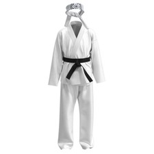 The Karate Kid Daniel LaRusso Cosplay Costume Karate ChildAdult Uniform Outfit