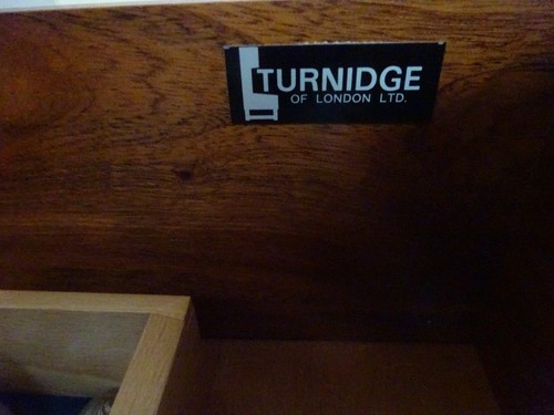 Turnidge london 1960 teak - london=1960's,