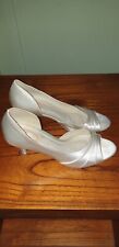 Womens Ivory Wedding Shoes Size 6 