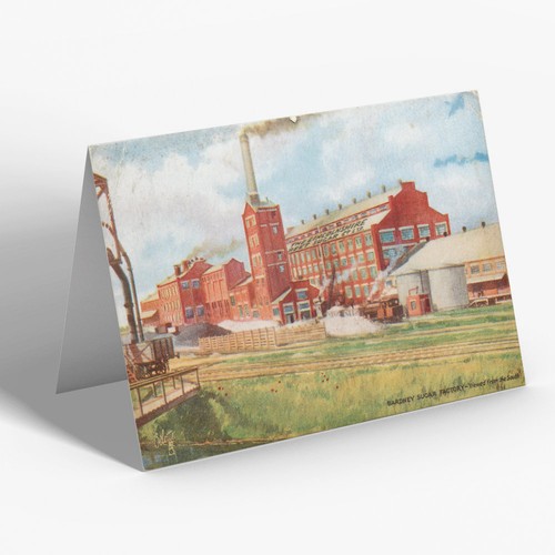 Greeting card vintage - greeting,