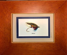 1 Framed and Mounted Classic Salmon Fly