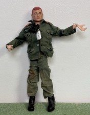 Vintage Palitoy Action Man German Soldier - Painted Red Hair