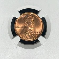 1948-D LINCOLN WHEAT CENT ~ NGC MS 66 RD ~BEAUTIFUL COIN~REF#02-160