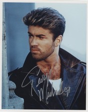 George Michael-RARE Signed