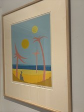 Rosalind Beeton Tropical Fantasy Art Print Framed