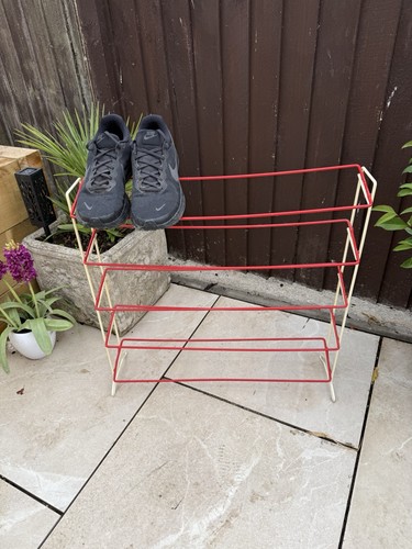Vintage shoe rack atomic - vintage,