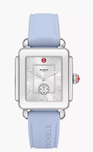 Michele silver case light blue - michele,