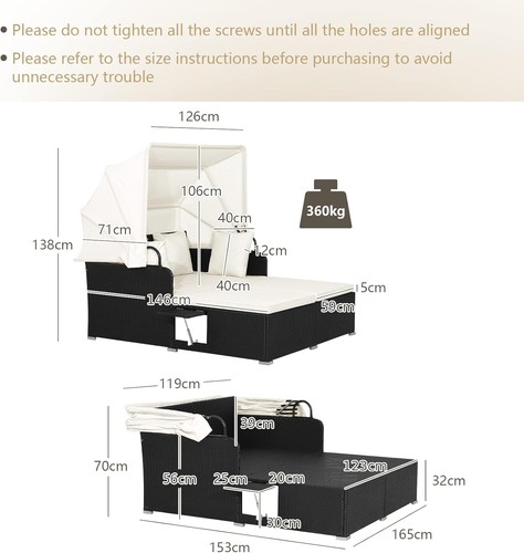 Persons outdoor daybed - outdoor,