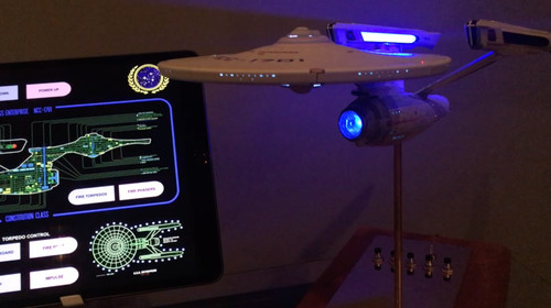 Scale model lighting kit - model, app