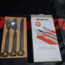 Snap On 3pc Flatware Cutlery