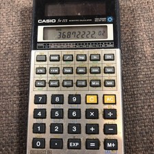 Casio FX-115 Scientific Calculator Vintage Solar Cell Retro Office/School 1980s