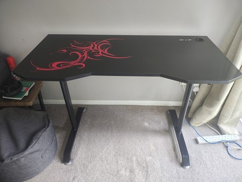 Computer desk disassembled - computer,