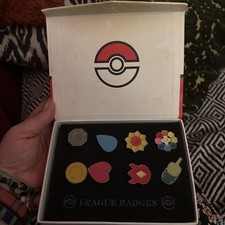 Pokémon Kanto Gym Pin Badge Set of 8 gen 1 boxed collectible set gift