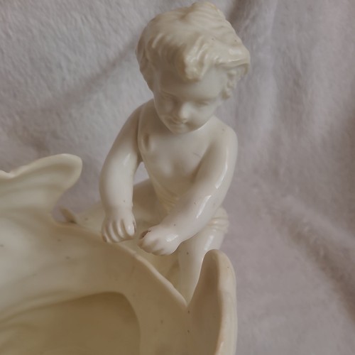 Vintage ceramic cherub - vintage,