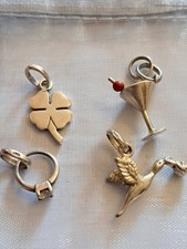 Links Of London Silver Charms X 4 Fully Hallmarked