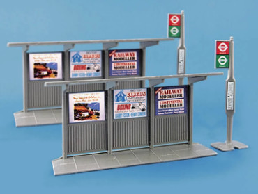 Peco bus stop shelter oo - peco, &
