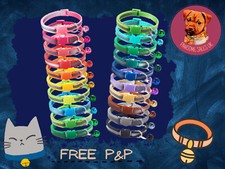 Reflective Safety Quick Release Breakaway Kitten Cat Pet Collar Adjustable Bell