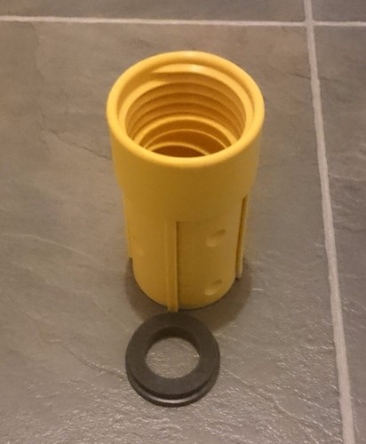 Blast hose nozzle - hose, holder