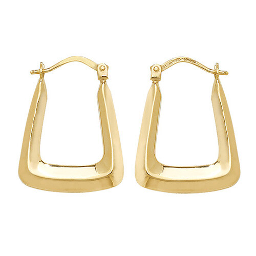 9ct gold hoop - 9ct,